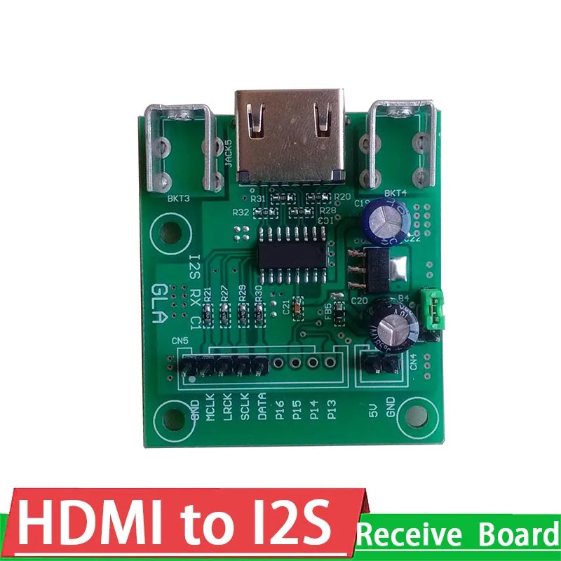 

HDMI to I2S IIS DSD Receive Board I2S OVER HDMI Receiving board for DSD Signal Reception