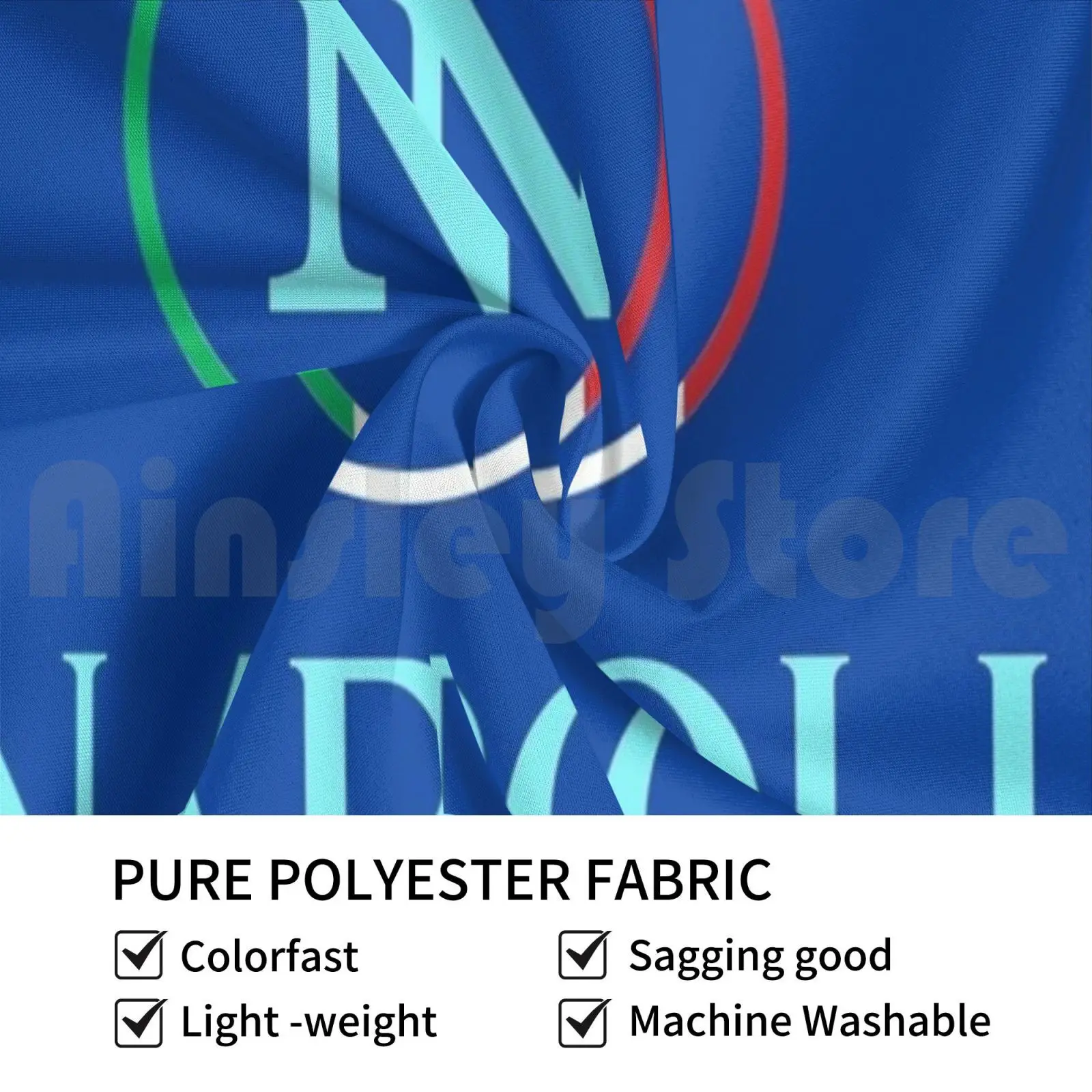 Napoli Italia Customized Tapestry Napoli Ssc Napoli Società Sportiva Calcio Napoli Napoletano Calcio
