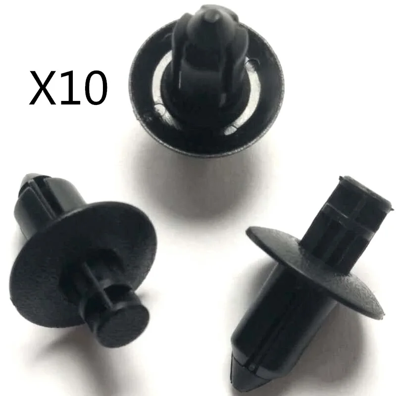 

10 шт. для Volvo C70 / S40 / S60 / S80 / V50 / V80 OEM 07-14 XC90 Решетка переднего бампера-опорный зажим OE #3533394