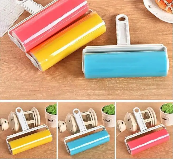 Washable Lint Dust Remover Roller Reusable Cleaning Brushes For Pet Clothes Hair Sticky Tools SN161