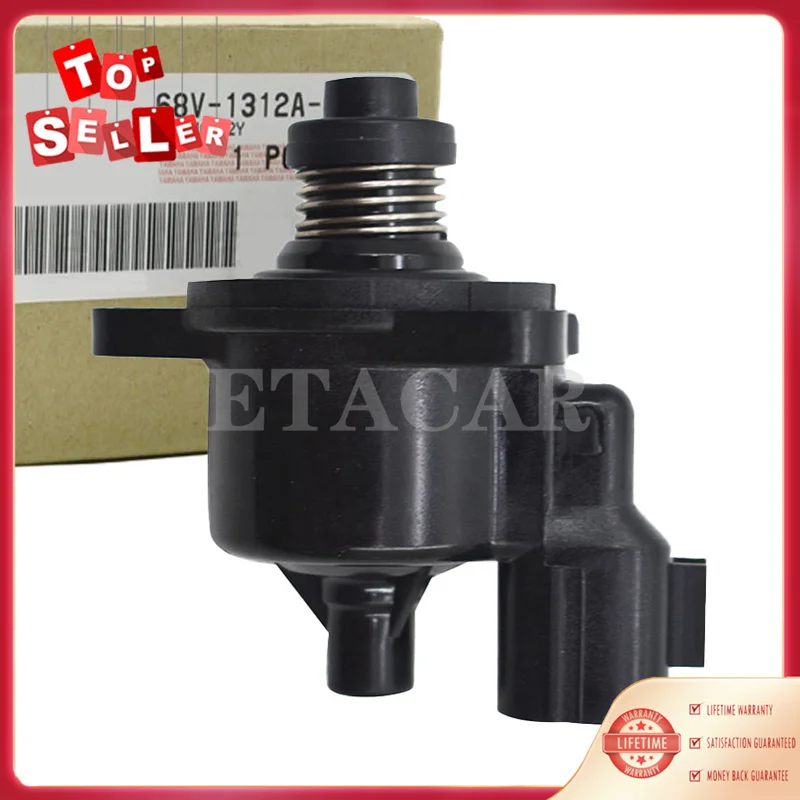 1pc Idle Speed Control Valve ISC IAC Stepper Motor 68V-1312A-00-00 68V-1312A-00 For Outboard Y-amaha HP 115HP F115 LF115