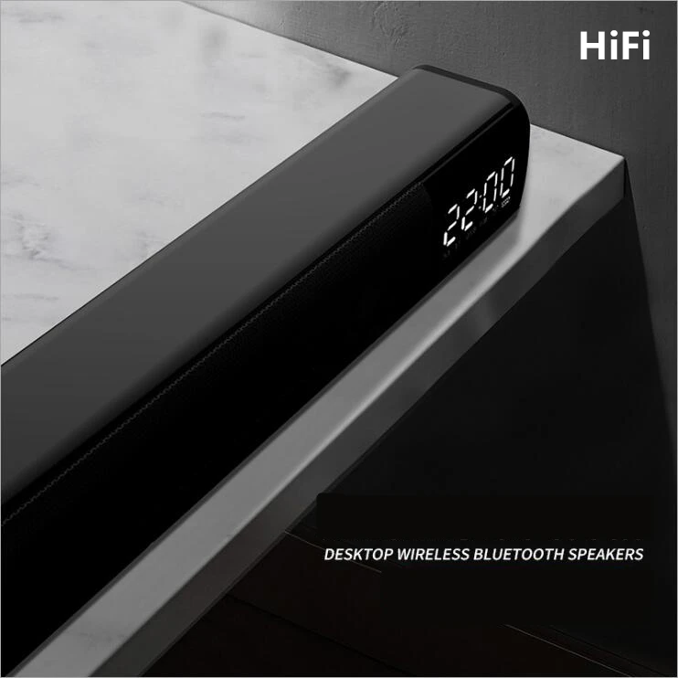 40W Wireless Outdoor Portable Bluetooth Speaker Super Bass Home Theater Subwoofer Soundbar Audio Column Music Center TF card USB