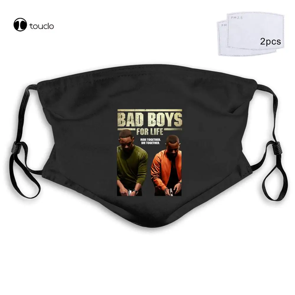 New Bad Boys for Life Movie 2020 Face Mask Filter Pocket Cloth Reusable Washable