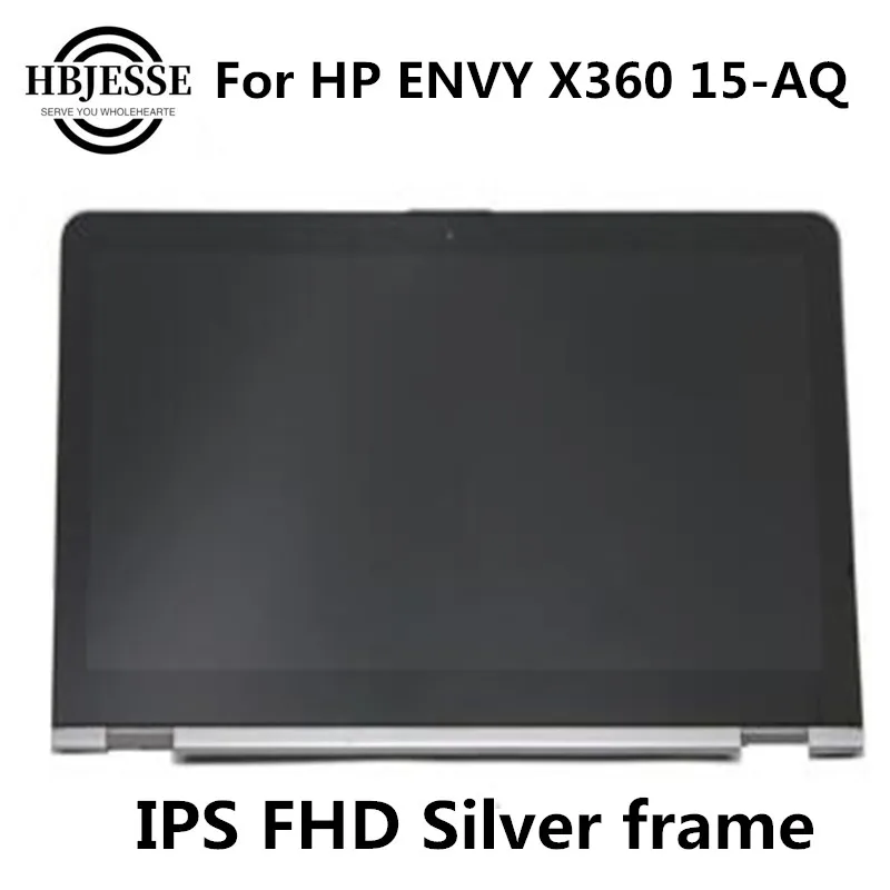 FHD 1080P LCD Touch screen Digitizer IPS Display Assembly for HP Envy x360 15-aq 15-aq105ng 15-aq101ng 15-aq102ng 15-aq104na