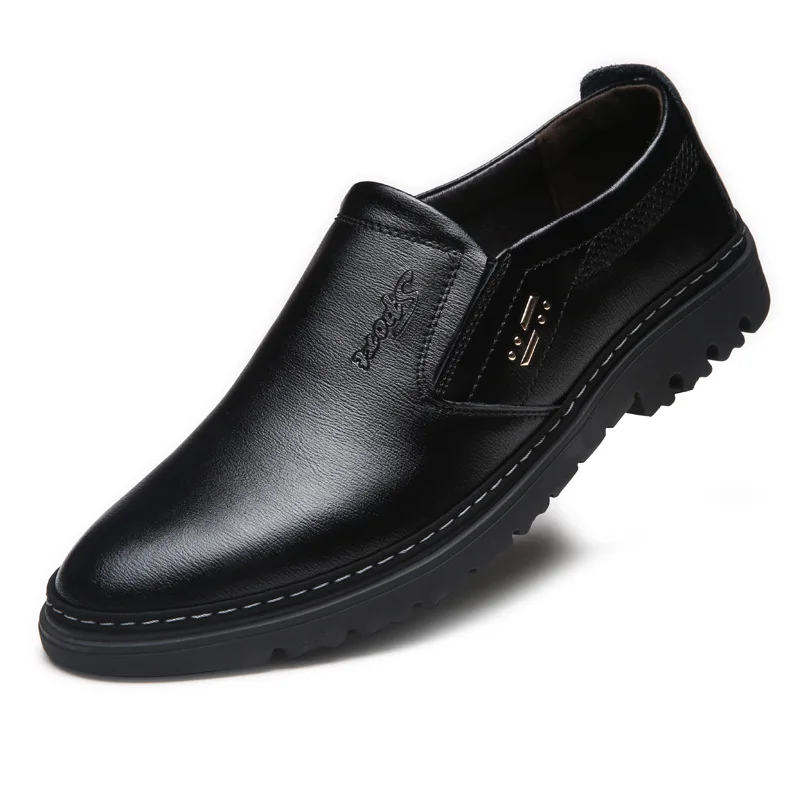 Genuine Leather Men Casual Shoes 2023 Spring Autumn Breathable Mens Loafers Fashion Slip-On Soft Driving Shoes Zapatillas Hombre