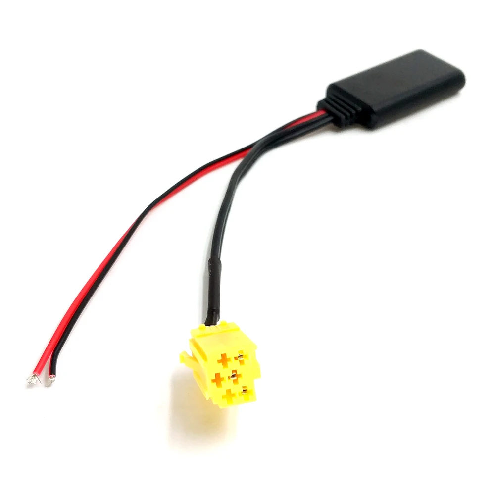 Biurlink For Fiat Grande Punto Alfa Stereo MINI ISO 6Pin Bluetooth Audio Adapter Radio Bluetooth AUX-IN Wiring