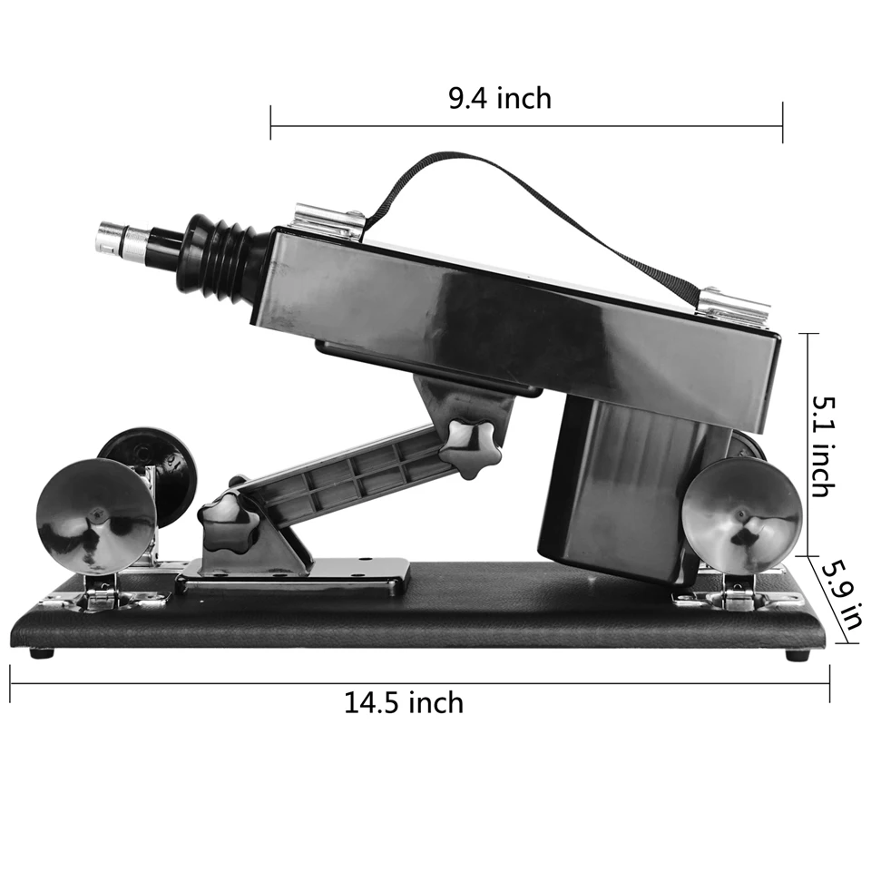 Fredorch New Sex Machine for Men and Women Female Vibrator with Dildo Adjustable Angle Retractable Machine Guns Sex Toys - view 4