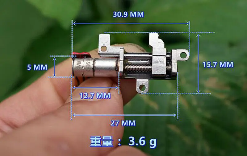 Stroke 8mm Linear actuator Tiny Mini 5mm Planetary Gearbox Gear Stepper Motor Two-phase four-wire precision stepping motor