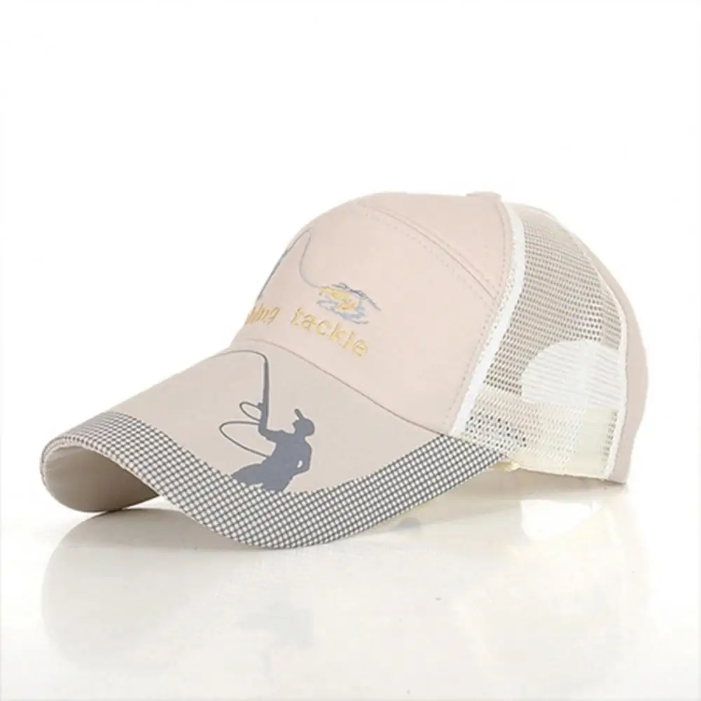 Cap Adjustable Sun Protection Cotton Mesh Baseball Cap for Outdoor одежда для рыбалки Fishing Caps