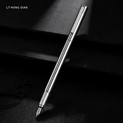 LT Hongdian 516 Pen Full stainless steel brushed business student use