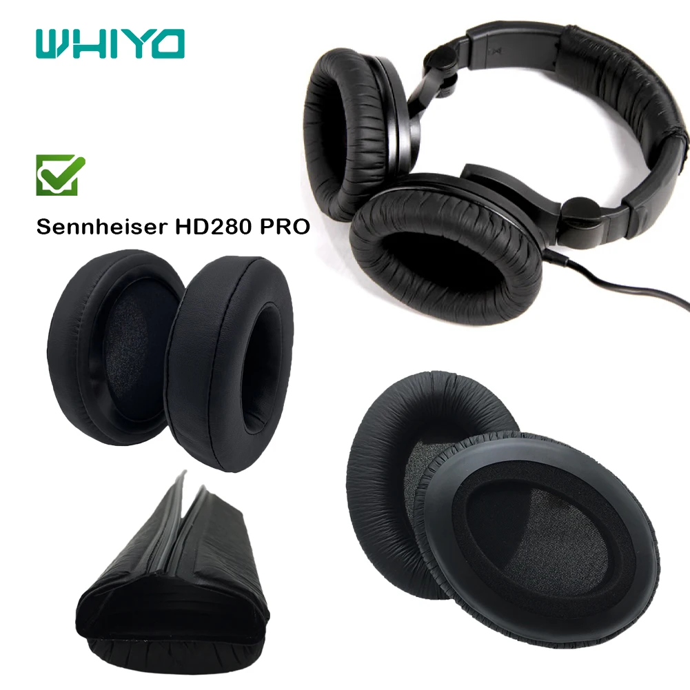 Whiyo 1 Pair of Ear Pads for Sennheiser HD280 PRO Cushion Cover Earpads Replacement Parts