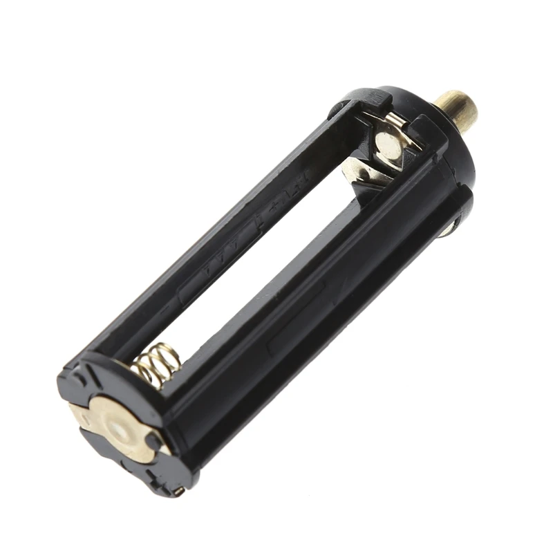 ประเภททรงกระบอกผู้ถือแบตเตอรี่พลาสติกสำหรับ3x AAA แบตเตอรี่18650 Converter