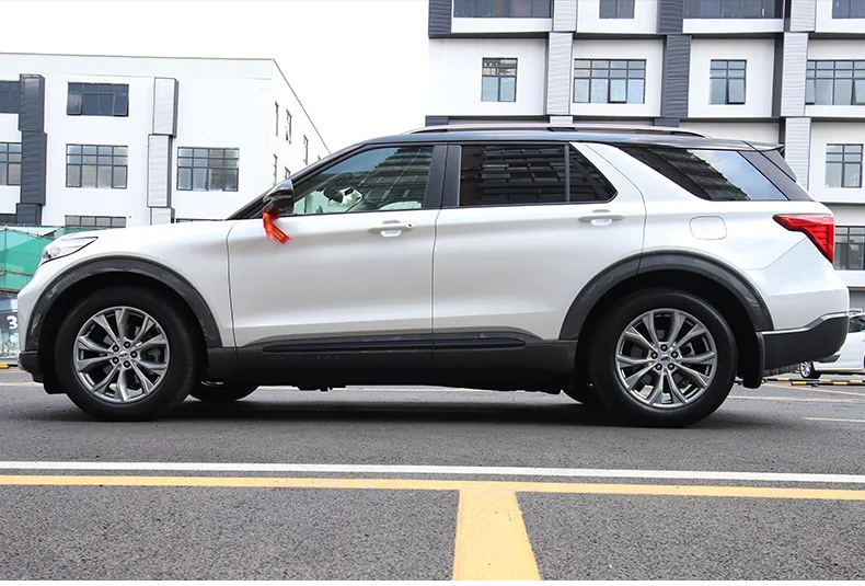 For Ford Explorer 2020 2021 2022 Electric Motor Automatic Switch Closed Running Boards Side Step Bar Pedals Nerf Bars