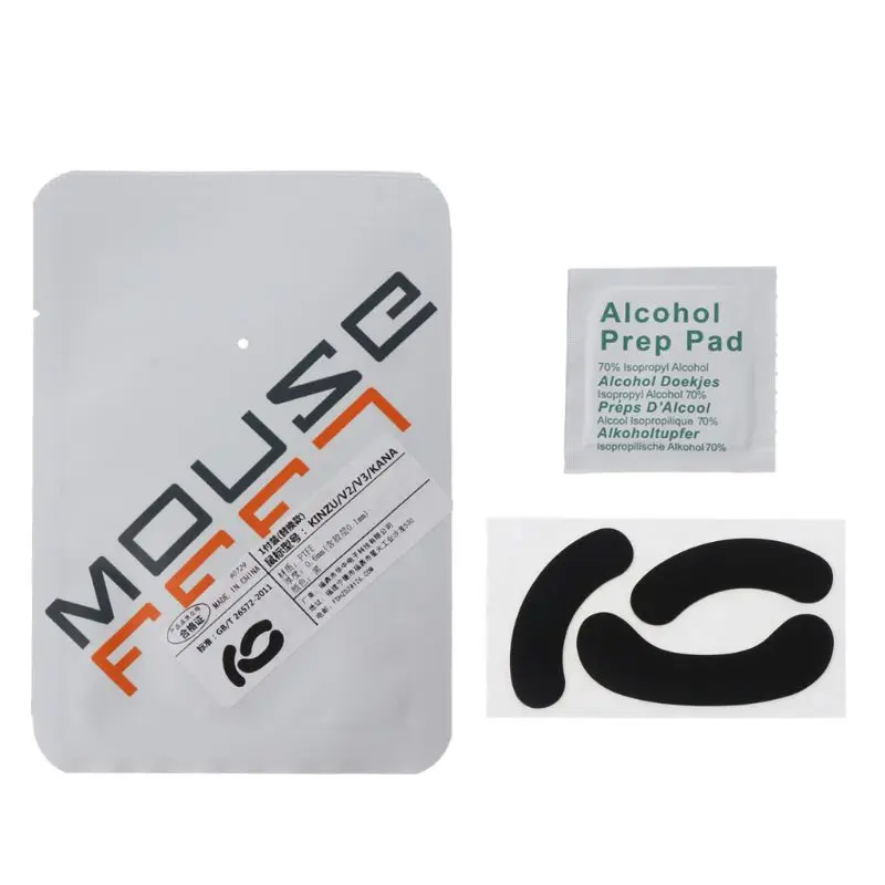 1 Set 0.6mm Replace Mouse Feet Mouse Skates For Steelseries KANA Kinzu V2 Mouse