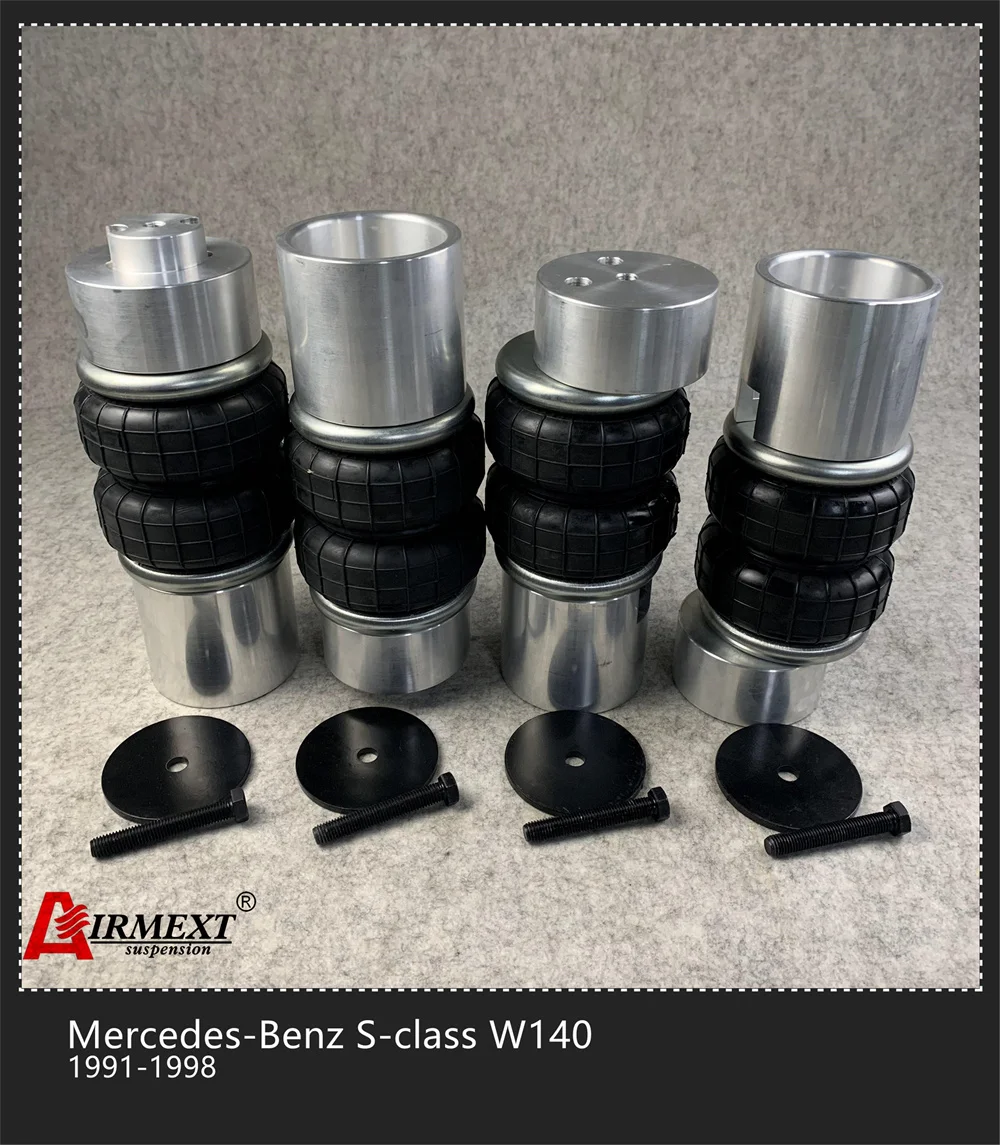 For Mercedes S-class W140(1981~1998)/ front+Rear air suspension airspring  rubber shock absorber/pneumatic/air suspension