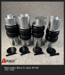 For Mercedes S-class W140(1981~1998)/ front+Rear air suspension airspring  rubber shock absorber/pneumatic/air suspension