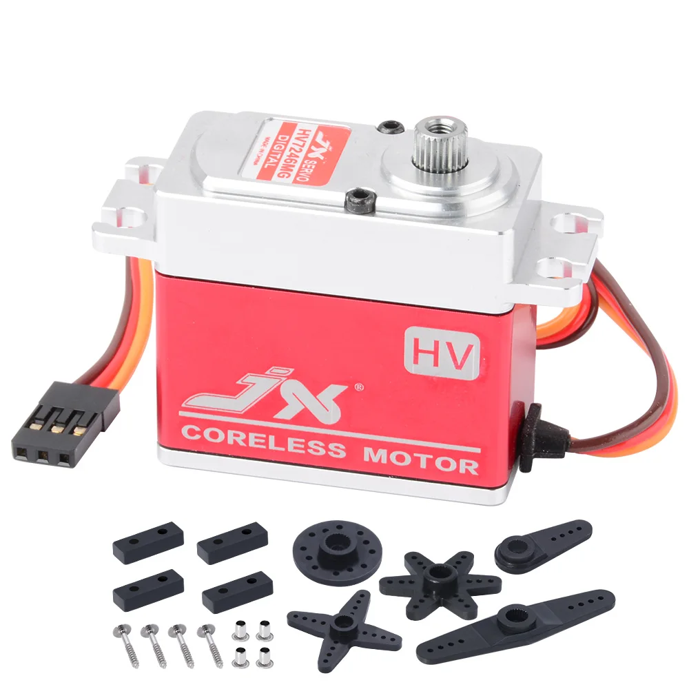 

JX Servo PDI-HV7246MG 46KG Metal Gear High Voltage Digital Coreless Servo for RC Car frame Airplane Helicopter