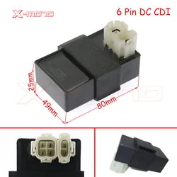 6 Pins DC Ignition CDI Box For gy6 125cc 150cc 200cc 250cc ATV Quads Moped Scooter Buggy Go Kart Motorcycle