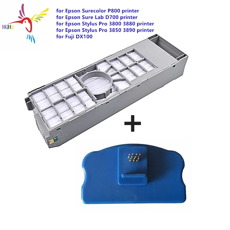 

Waste Ink Tank and Resetter for Epson Surecolor P800/D700/Fuji dx100 Printer Maintenance