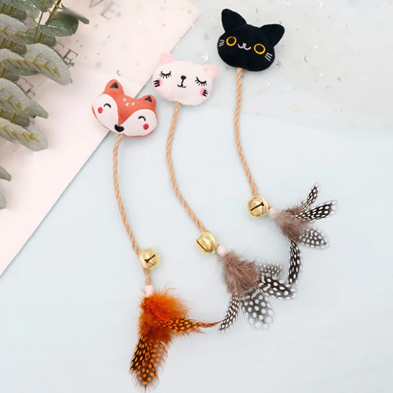 Funny Pet Kitten Chewing Toy Bite Filled Cartoon Dolls Interactive Plush Mint Cat Toy Teeth Grinding Catnip Pillow Toys