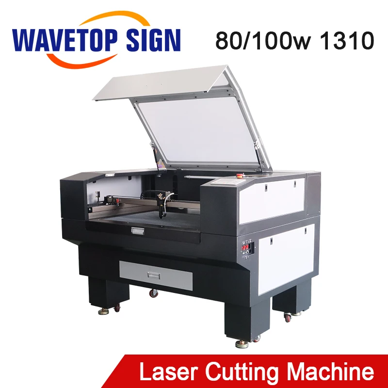 WaveTopSign 1310 80W 100W Co2 Laser Cutting and Engraving Machine Sea Shipping