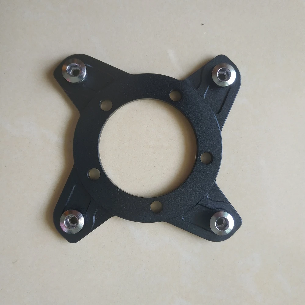 E-Bike Chainring Spider Adapter 104BCD Disc Chain Ring Holder Stand for Bafang Electric Motor Bike G340 BBS01 BBS02