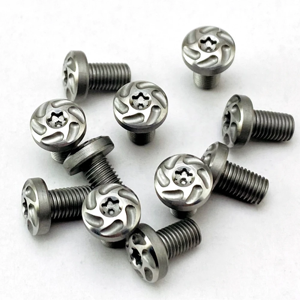 4 Pieces Customized Tactical 1911 Grips Screw Stainless Steel  CNC Production T8 Torx Screw 1911 Screw Accessories