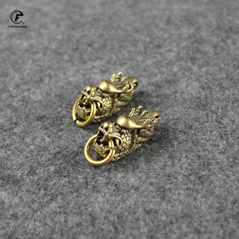 Creative design brass Copper dragon head Figurines Ornaments Home Decor Accessories tea pet Brass Animal Statue Desk Decorations