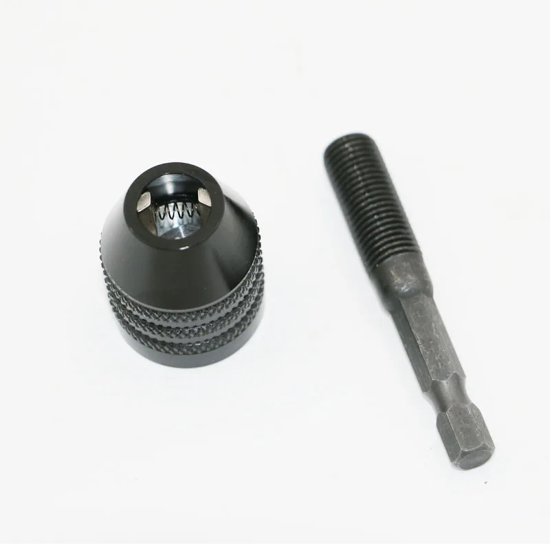 Electric Grinding Machine Accessories 3-jaw Conversion Chuck Clamping 0.3-8mm Hexagonal Shank Drill Bit Milling Collet Chuck
