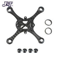 JMT Hollow Cup Rack Brushed Mini Drone Frame Kit 100MM Wheelbase Carbon Fiber for Indoor FPV Racing Airplane Accessory