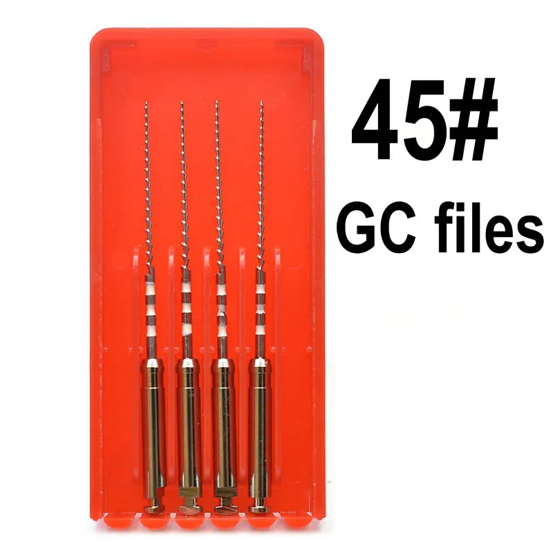 4PCS/Pack Dental Gutta Condensor Metal Drills Rotary Files Dental Clinic Instrument For Root Canal Treatment Dentist Tool