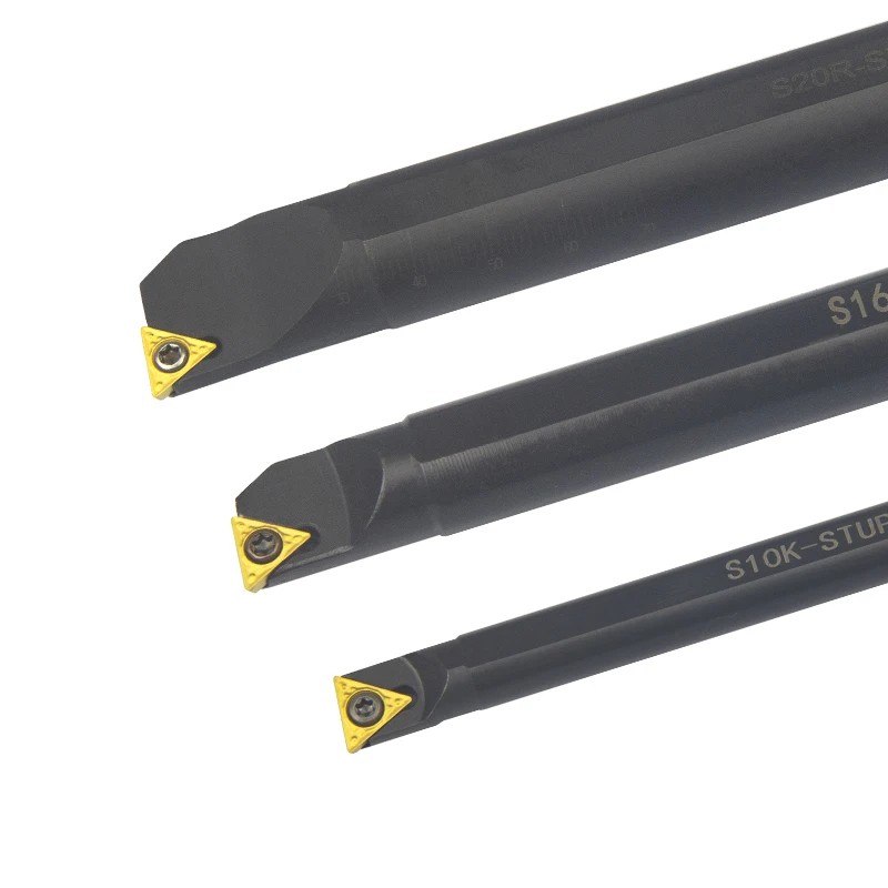 1pc S08K-STUPR09 S10K-STUPR09 S12M-STUPR09 Internal Turning Tool Holder TPGH Carbide Inserts Lathe Bar CNC Cutting Tools Set