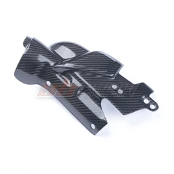 Yamaha R1 2009-2014 Full Carbon Fiber Upper Exhaust Heat Shield Guard Fairing Cowl - Motorcycle Performance & Accessories