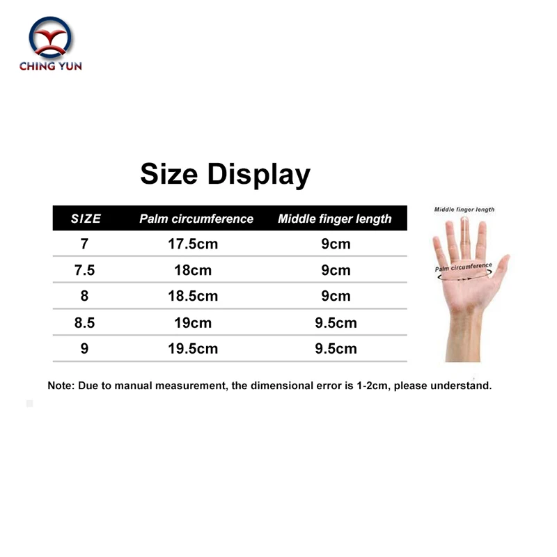 CHINGYUN 2019 New Women\'s Gloves Genuine Leather BuckskinWinter Woman Flannel lining Female Black about Button fashion Mittens