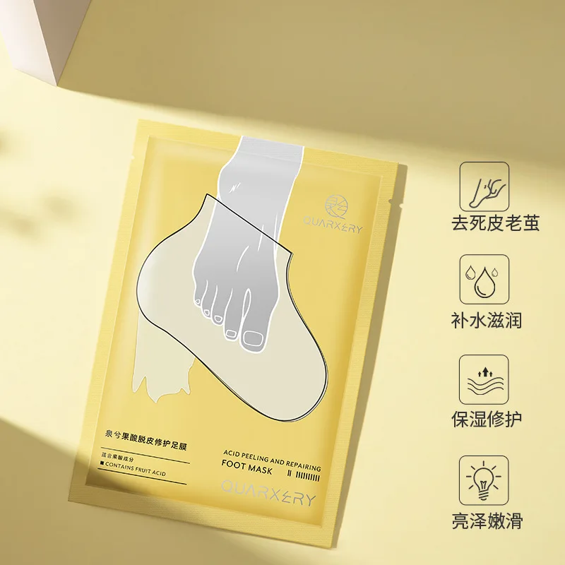 Foot Mask Peeling for Legs Feet Mask Scrub Exfoliating Socks for Pedicure Anti Crack Heel Remove Skin Foot Patch