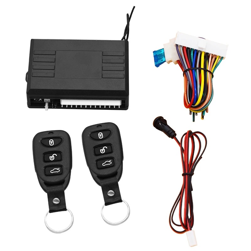 General remote central door lock keyless entry system, remote control to open the trunk, lock automatic window function