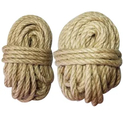 Thicker 100% Natural Jute rope 10m/roll twine macrame cords for decoration DIY