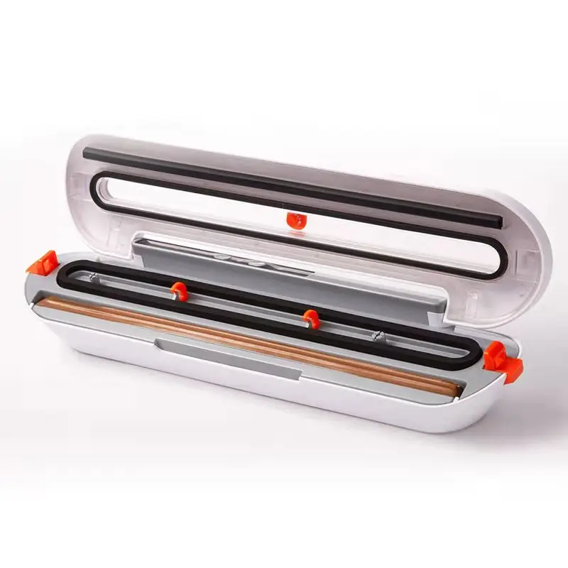 Electric Vacuum Sealer Machine Automatic Food Vacuum With 10pcs Food Saver Bags Household Packaging Machine 220V/110V