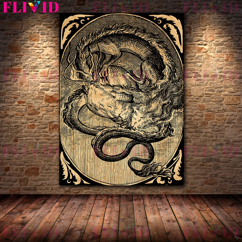 Witch Wall Art Canvas Painting - огляд і ціна Star Map Poster