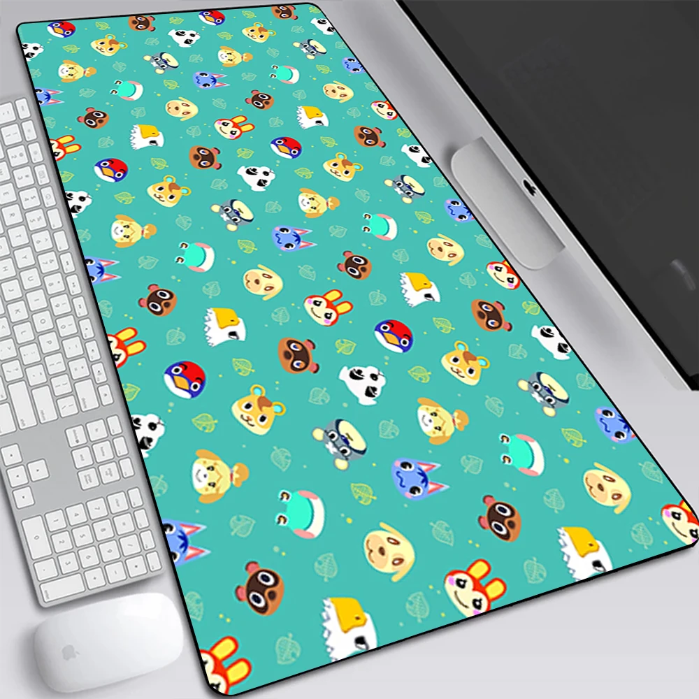 Animal Crossing New Horizons Large Gaming Mouse Pad Computer Mousepad Keyboard Pad Desk Mat Gamer Mouse Mat XXL Office Mausepad