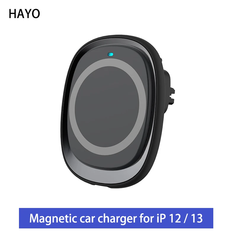 

15W Magnetic Wireless Car Charger for iPhone 12 Pro Max/12Pro/12Mini/12 Fast Charging Magnet Car Phone Mount Holder Air Vent