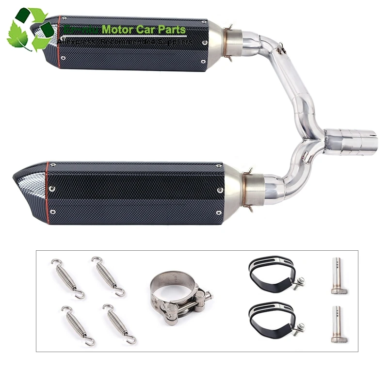 

Slip-On GSR400 GSR600 BK400 BK600 GSR BK 400 600 Modified Link Pipe Motorcycle Full Exhaust Muffler Escape System