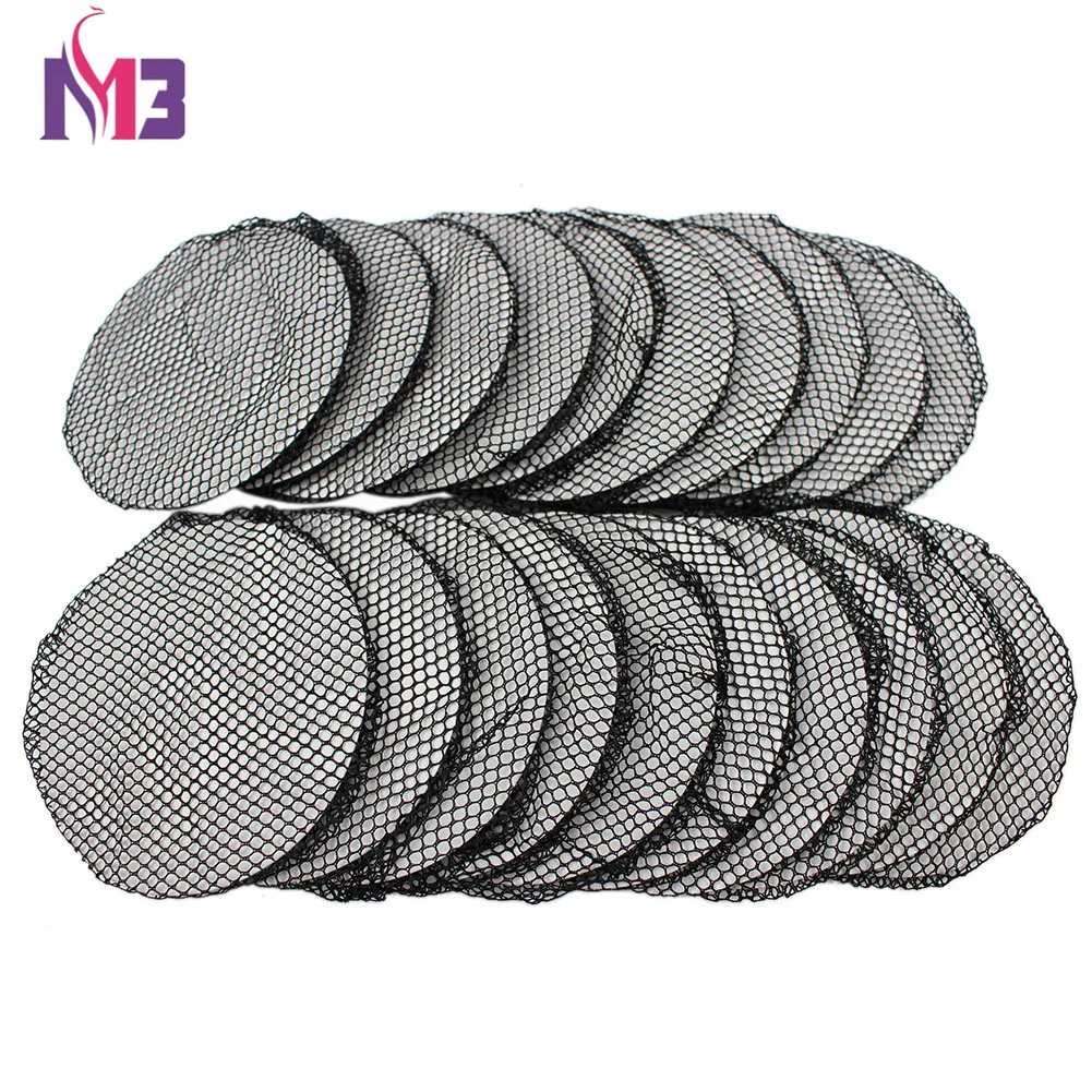 20 Teile/los Haar Net für Frauen Perücke Kappe Unsichtbare Elastische Mesh Haarnetz Bun Abdeckung Tanzen Haar Net Perücken Welle – Detail 12