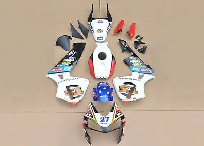 

Wotefusi Bodywork Fairing UV Paint Injection For Honda CBR 600RR F5 2003 2004 (HF)