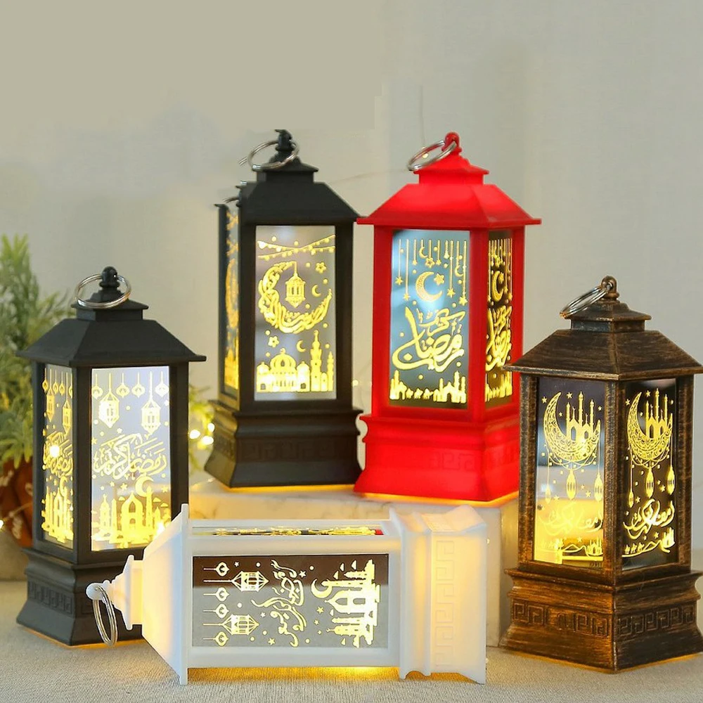 

Eid Hang lanterns Ramadan Decoration Multi-pattern Eid Al-Adha Lam Muslim Eid Mubarak Festival Home Decor Vintage style lanterns