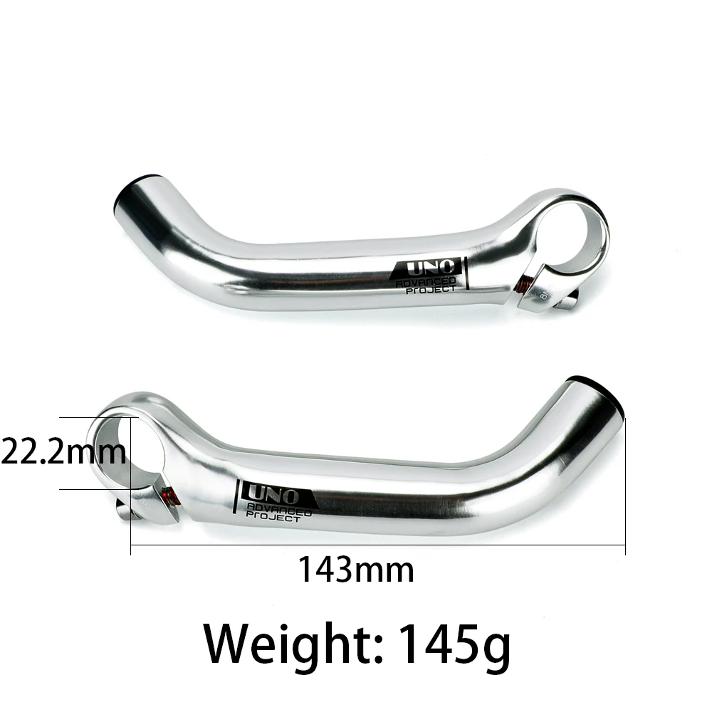 UNO Mountain Bicycle Handlebar Horns 1 Pair Bicycle Handlebar Bike Bar End Bicycle Steering Wheel Aluminum alloy Handlebar Bar