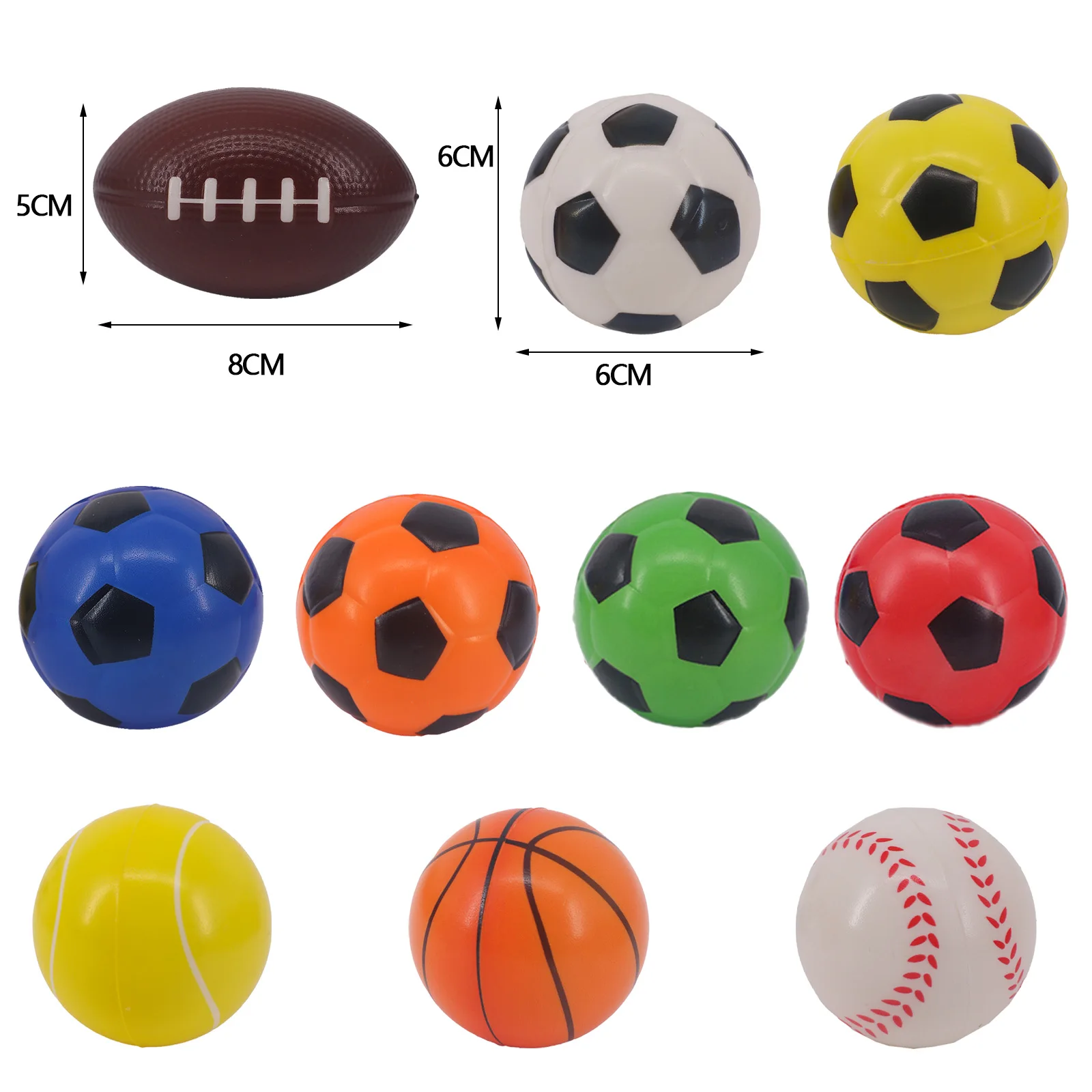 18 Inch Doll Ball Include Football Basketball Rugby Baseball Handmade Accessories Fit American Girl&43cm Baby Born doll,Best Toy