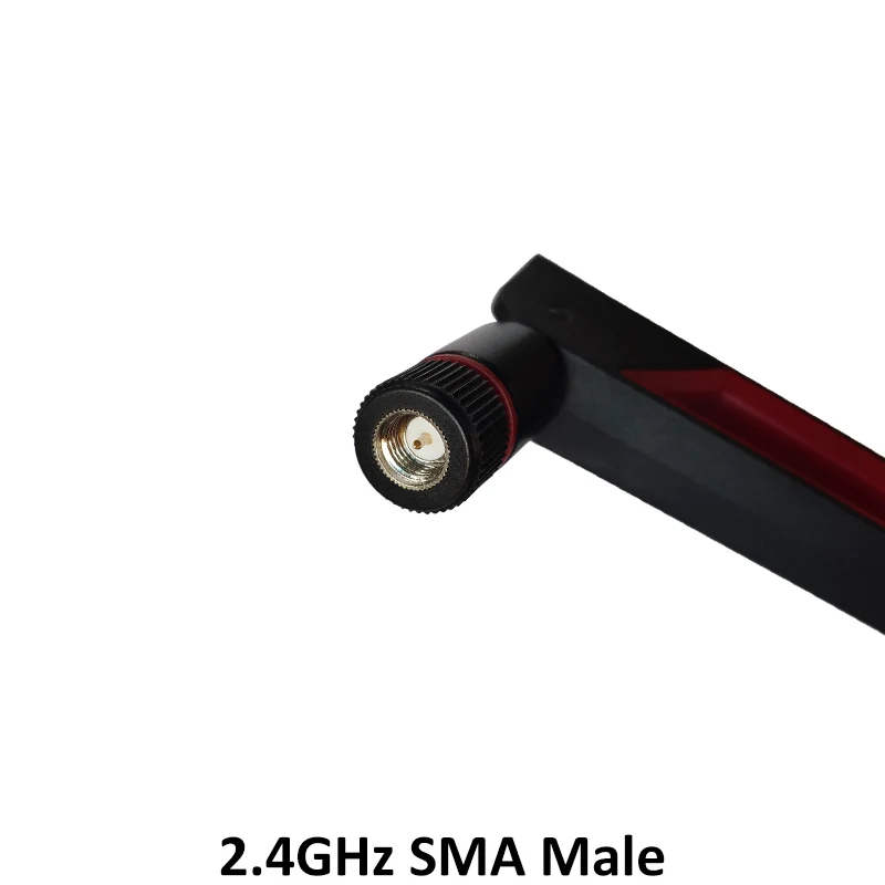 GRANDWISDOM 10pcs 2.4G antenna 8dbi sma male wlan wifi 2.4ghz antene IPX ipex 1 SMA female pigtail Extension Cable iot antena