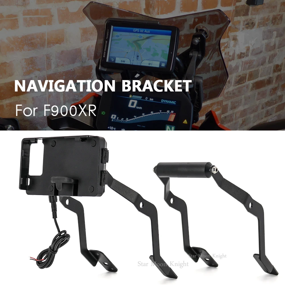 For BMW F900XR F 900 XR 2020 - 2022 Motorcycle windshield Stand Holder Phone Mobile Phone GPS Navigation Plate Bracket F900XR