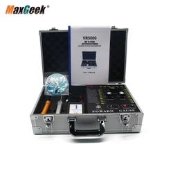 Maxgeek VR5000 70M e 1500M rilevatore a lungo raggio sotterraneo oro argento indicatori luminosi rame piombo stagno diamante Metal Detector